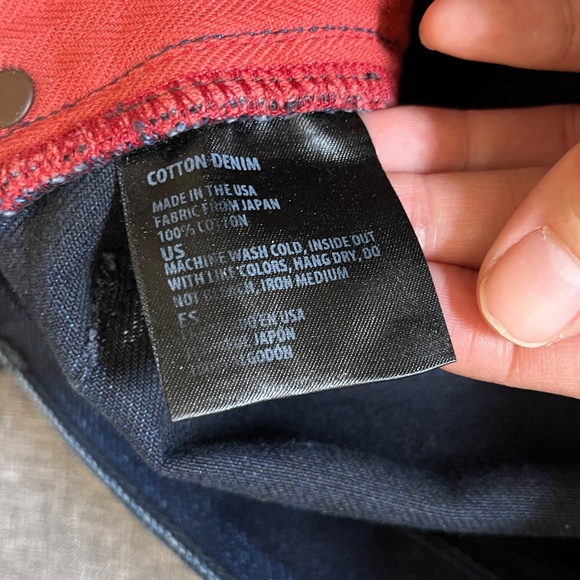 Freenote Cloth The Rios Slim Straight Selvedge Jeans - Men's Size 31*31 - Blue - Picture 8 of 14